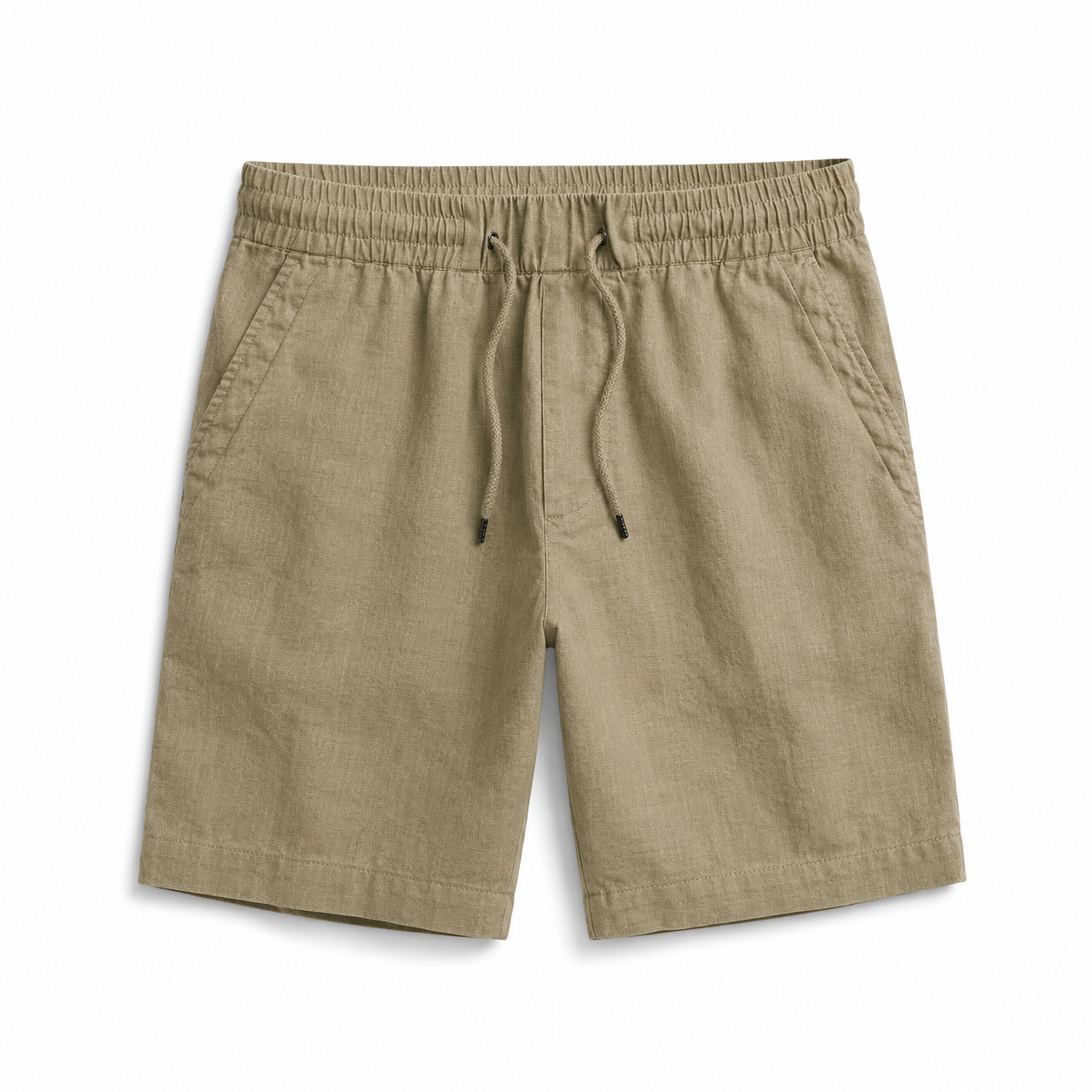 Norvello Classic Cotton-Linen Shorts