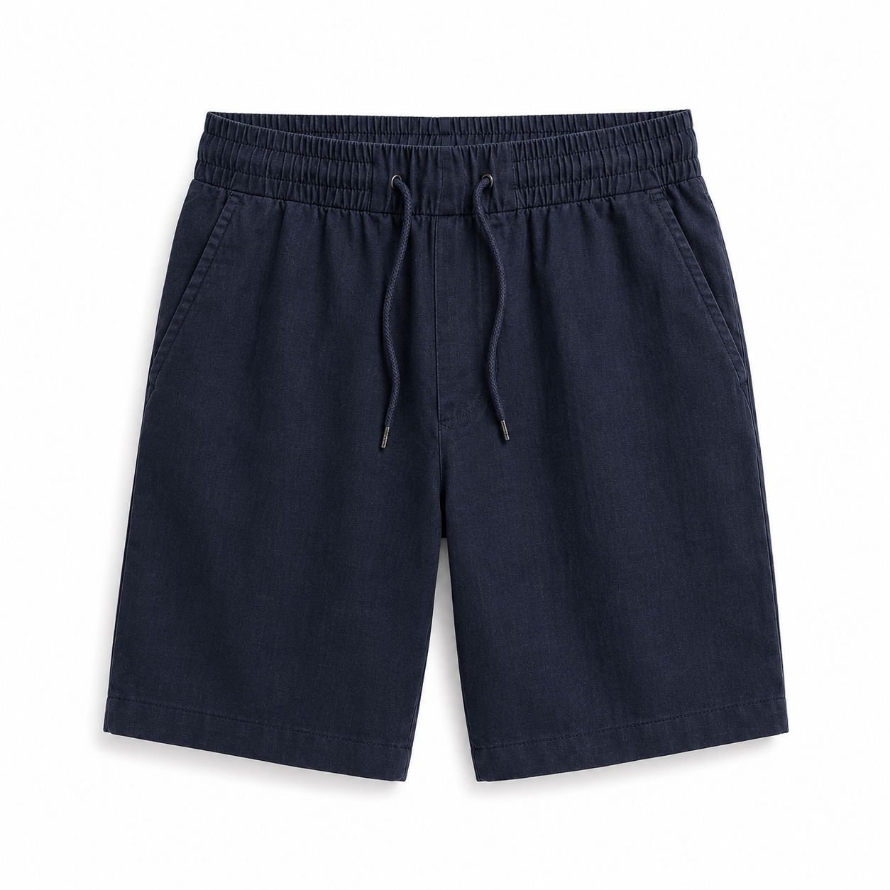 Norvello Classic Cotton-Linen Shorts