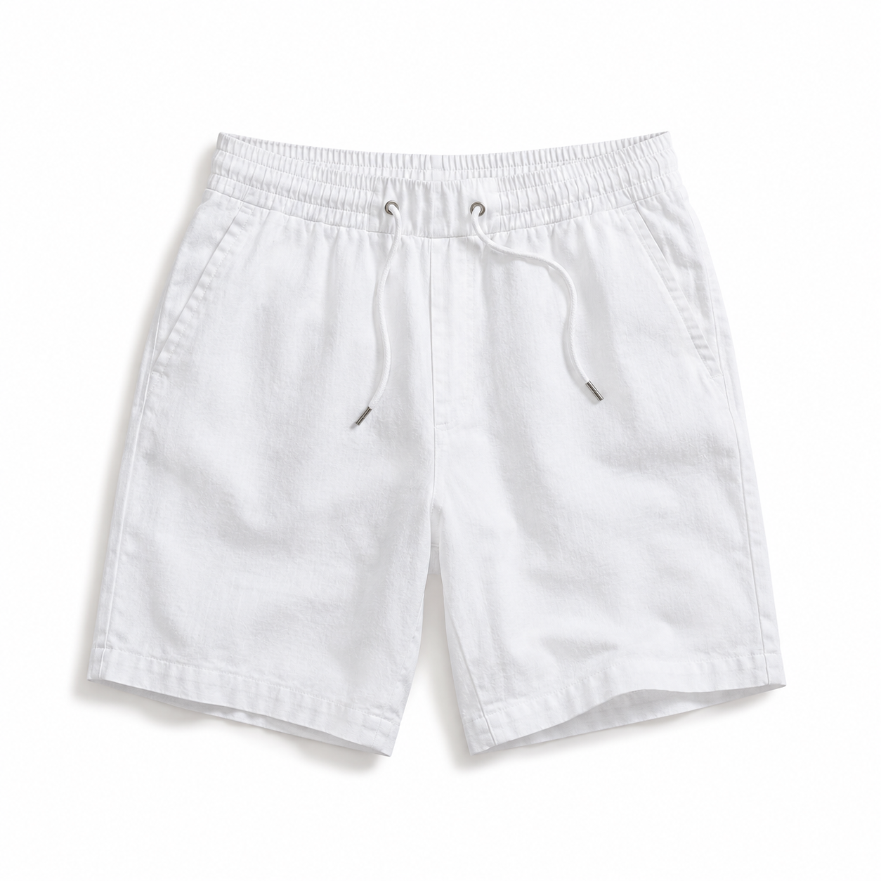 Norvello Classic Cotton-Linen Shorts