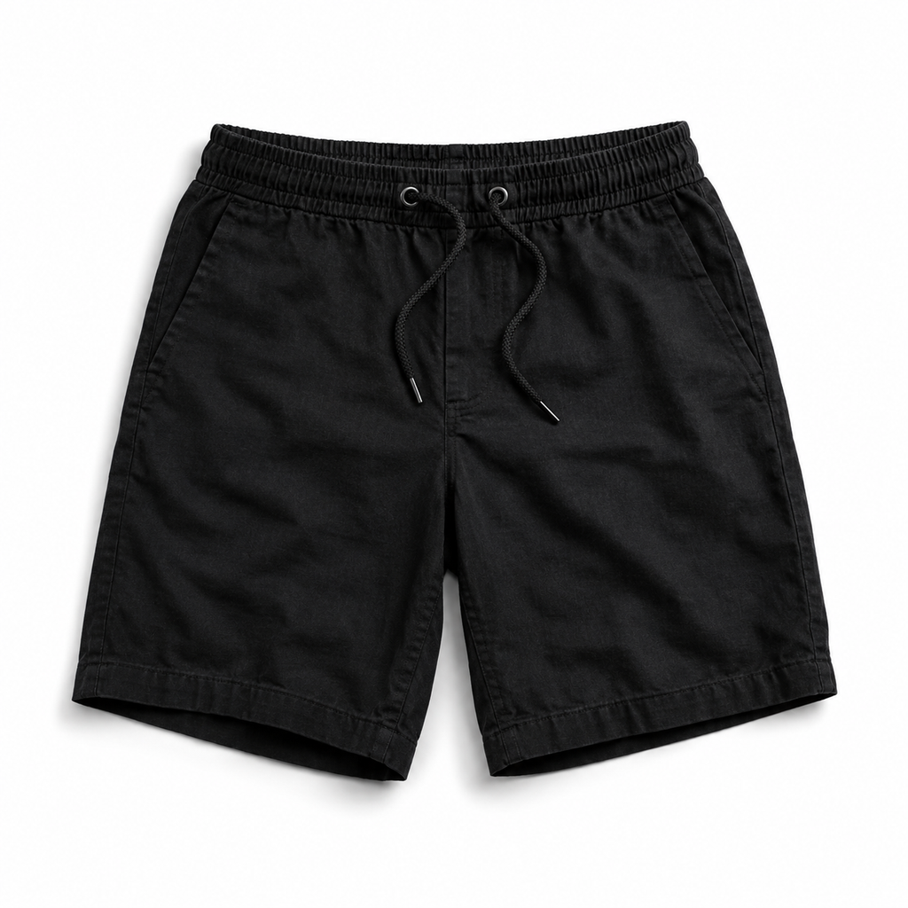 Norvello Classic Cotton-Linen Shorts