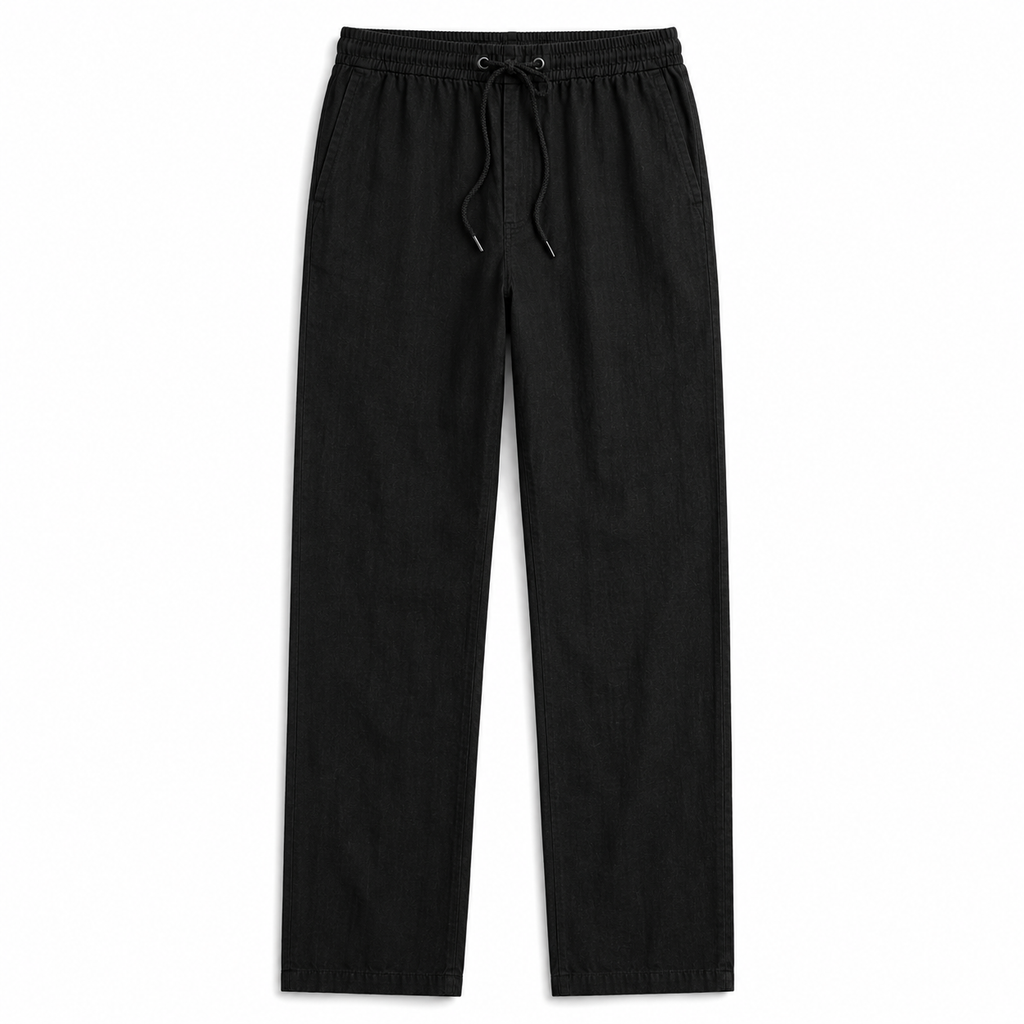Norvello Classic Cotton-Linen Trousers