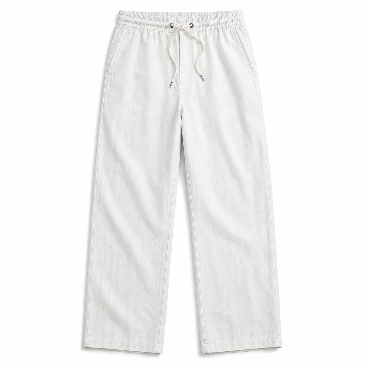 Norvello Classic Cotton-Linen Trousers