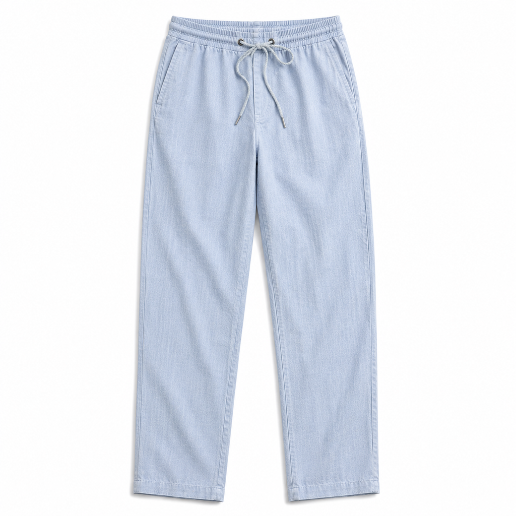 Norvello Classic Cotton-Linen Trousers