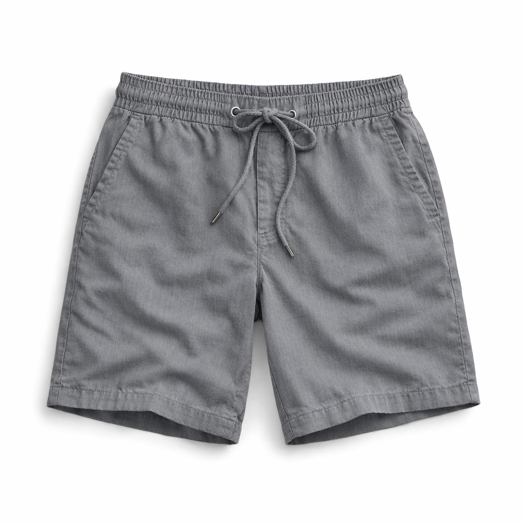 Norvello Classic Cotton-Linen Shorts