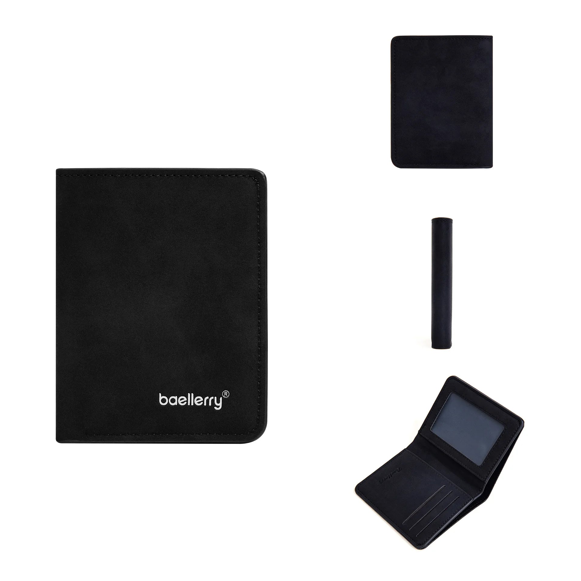 Men’s Thin Sanded Leather Wallet