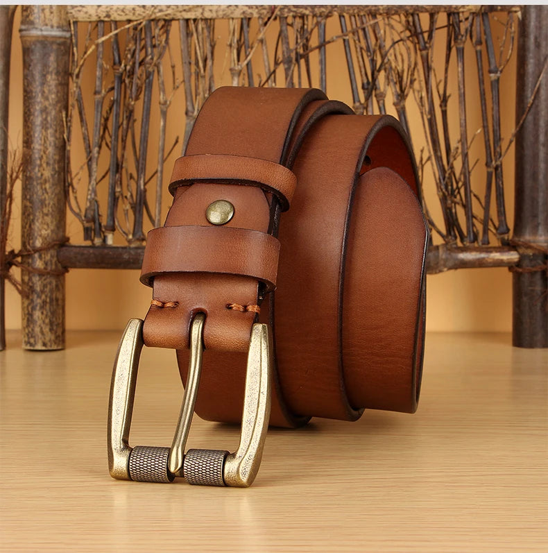 Men's Genuine Cowhide Belt