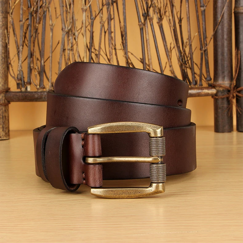 Men's Genuine Cowhide Belt
