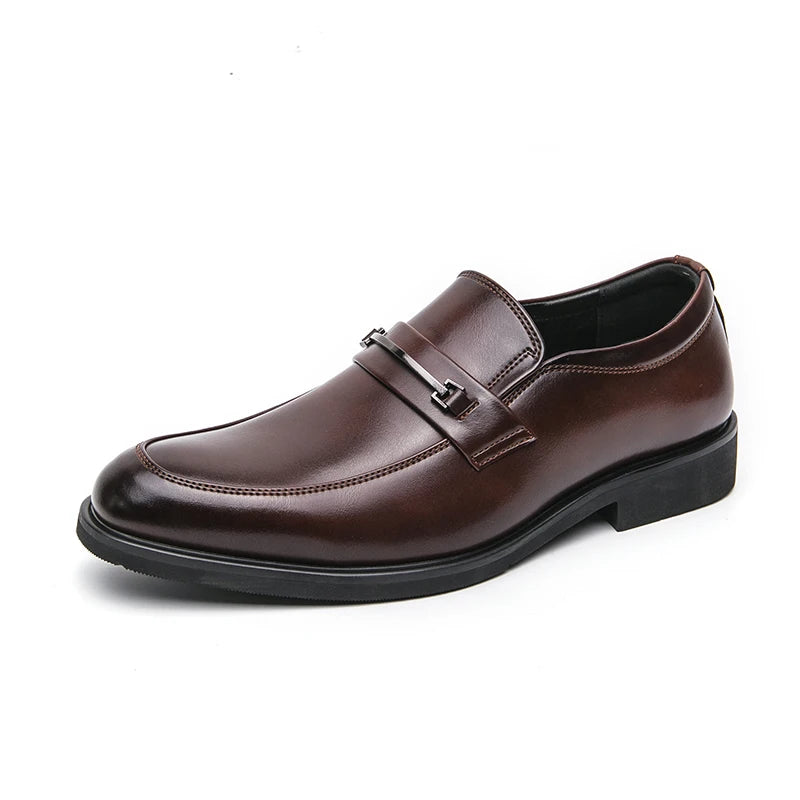 Men's Formal Leather Loafers – Classic Prestige Edition
