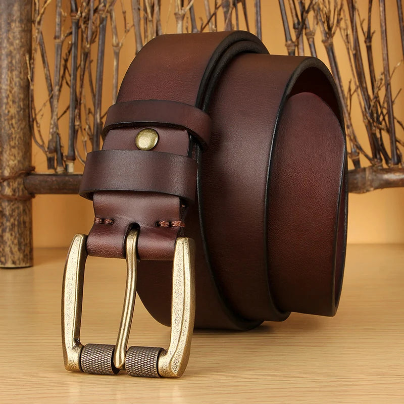 Men's Genuine Cowhide Belt