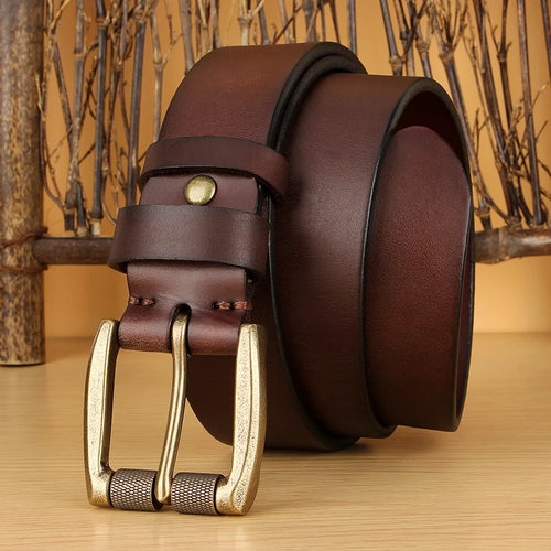 Men's Genuine Cowhide Belt