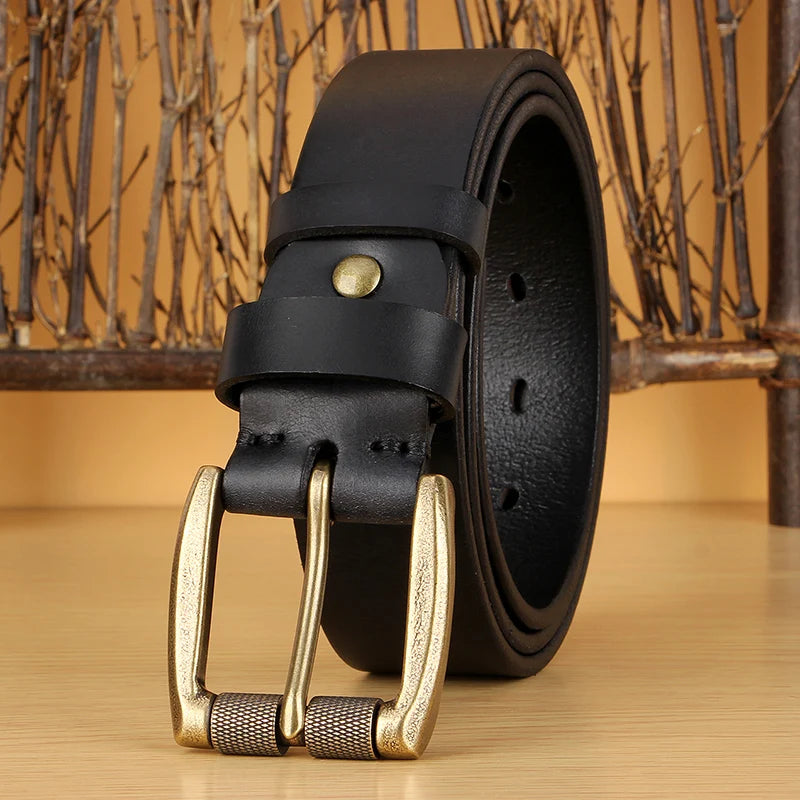 Men's Genuine Cowhide Belt
