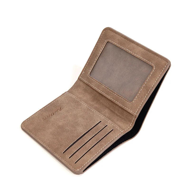 Men’s Thin Sanded Leather Wallet