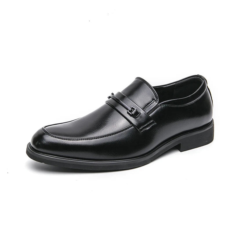 Men's Formal Leather Loafers – Classic Prestige Edition