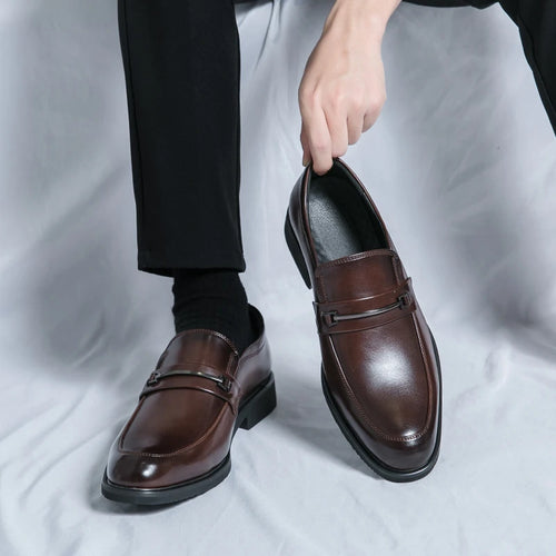 Men's Formal Leather Loafers – Classic Prestige Edition