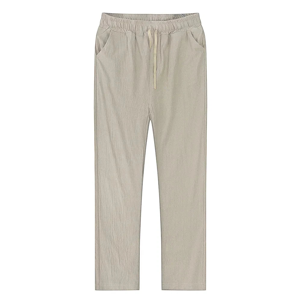 Men’s Cotton-Linen Casual Pants – Norvello Edition