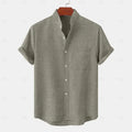 Norvello Classic Men’s 100% Linen Shirt