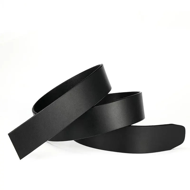 Men's Genuine Cowhide Leather Belt – Vintage Automatic Edition